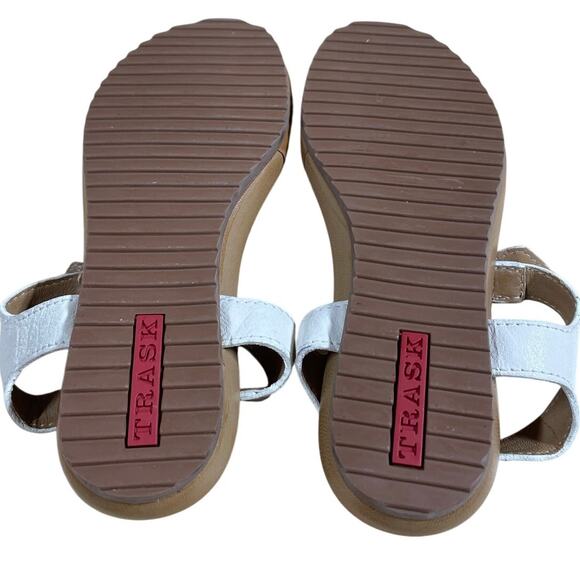 Trask Hollyn Thong Sandals White Women's Size 7M New Without Box Condition - Picture 7 of 7